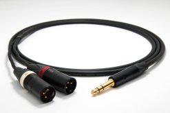 enoaudio Mogami 2534 Quad Y-Cable, Amphenol 3.5mm Mini TRS - Neutrik RCA  (L,R)