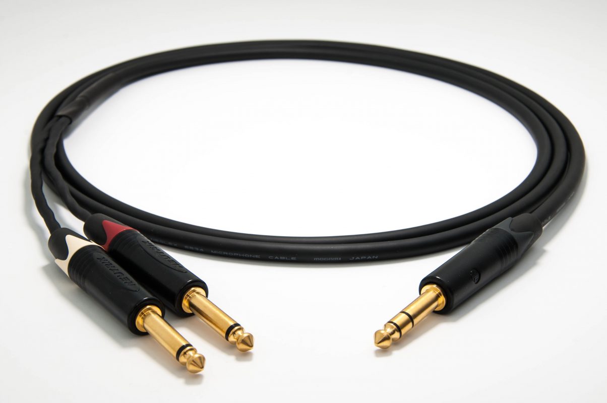 Enoaudio Mogami 2534 Quad Y-Cable | Neutrik 6,3mm TRS - TS (L,R) | HiFi ...