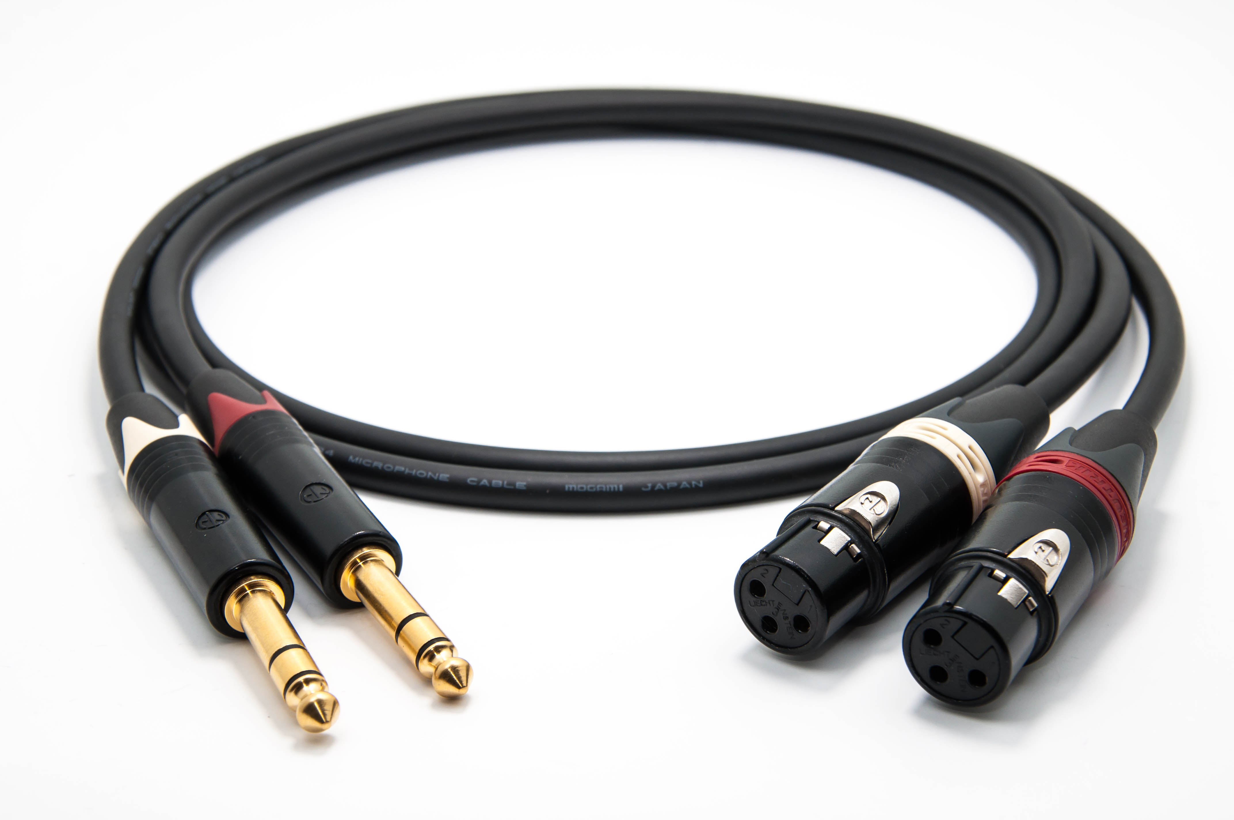 mogami-2534-quad-l-r-stereo-pair-balanced-cable-neutrik-6-3-mm-trs