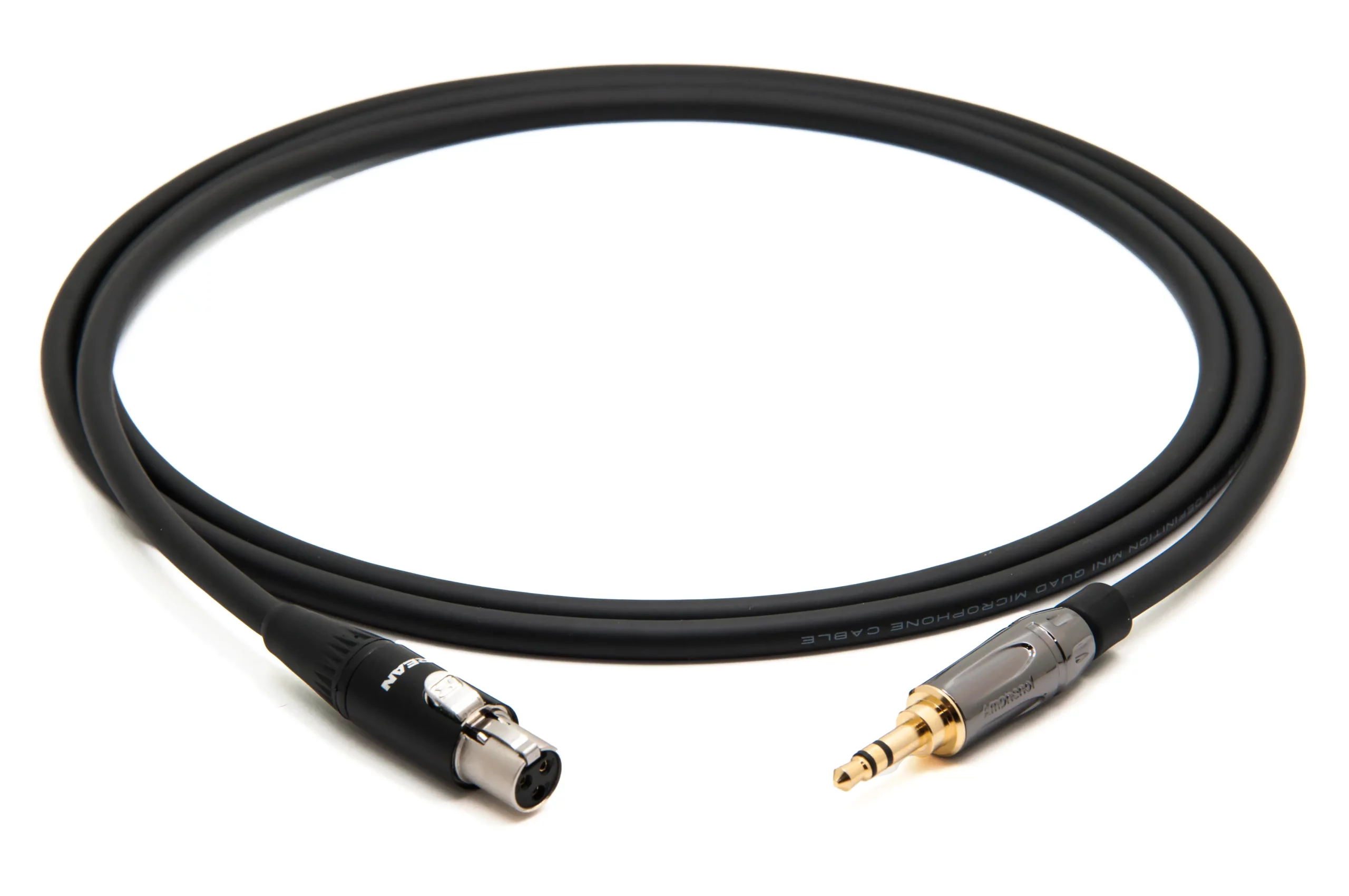enoaudio Mogami 2893 HiFi Kopfhörer Kabel AKG | Neutrik miniXLR - 3,5 Miniklinke