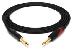 enoaudio Mogami 2524 Strumenti Cavo professionale | Neutrik Gold Silent Switch 6,3mm TS - 6,3mm TS | HiFi