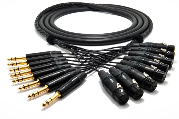 [B-Stock] enoaudio Mogami 2932 8 Multicore analógico Cable Snake | Neutrik XLR hembra - 6,3mm TRS | HiFi
