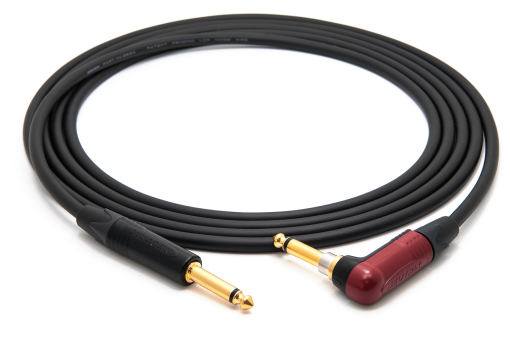 enoaudio Mogami 2524 Instrument Cable | Neutrik Silent Switch 6.3mm TS Angled - 6,3mm TS | HiFi