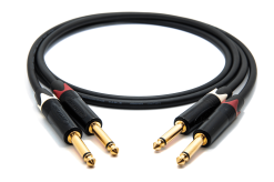 [B-Stock] enoaudio Mogami 2534 Quad Pair (L,R) Cable | Neutrik 6.3mm TS | HiFi