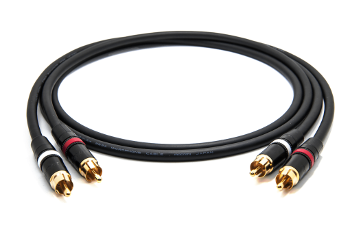 [B-Stock] enoaudio Mogami 2534 Quad Stereo Pair (L,R) Audio Cable | Neutrik Gold RCA | HiFi