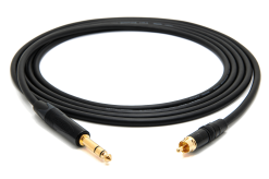 enoaudio Mogami 2534 Quad Studio Reference Cable | Neutrik 6.3mm TRS - RCA | HiFi