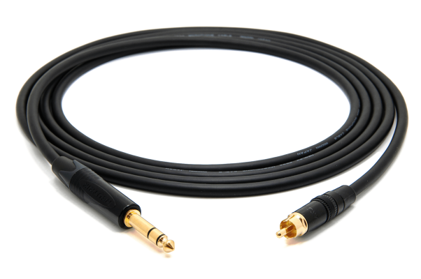 enoaudio Mogami 2534 Quad profesional Cable | Neutrik 6,3mm TRS - RCA | HiFi