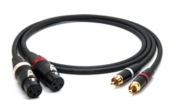 enoaudio Mogami 2534 Quad Pair (L,R) Cable | Neutrik RCA - XLR-f | HiFi