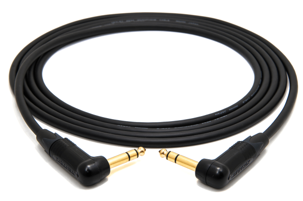 [B-Stock] enoaudio Mogami 2534 Quad Professionel Studio Kabel Symmetrische | Neutrik Gold 6,3mm TRS winkelklinke | HiFi