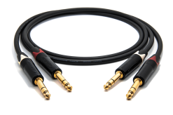 enoaudio Mogami 2534 Quad (L,R) Stereo Pair Balanced Cable | Neutrik 6.3mm TRS | HiFi