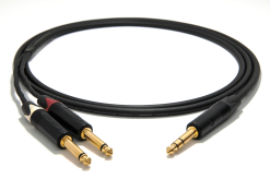 enoaudio Mogami 2534 Quad Y-Cable | Neutrik 6.3mm TRS - TS (L,R) | HiFi