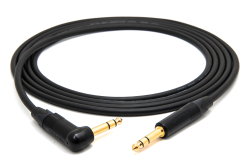 enoaudio Mogami 2534 Quad Studio Reference Cable Balanced | Neutrik 6.3mm TRS - TRS-l Angled | HiFi