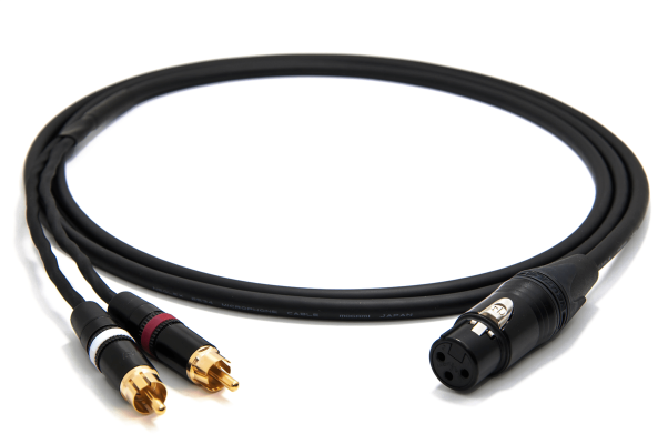 [B-Stock] enoaudio Mogami 2534 Quad Y-Cable | Neutrik XLR female - RCA (L,R) | HiFi
