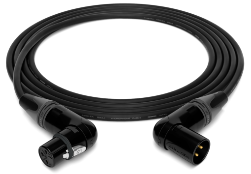 enoaudio Mogami 2534 Quad Professionel Studio Kabel Symmetrische | Neutrik Gold XLR female 90º - Neutrik Gold XLR male 90º | HiFi