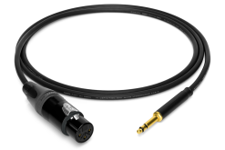 enoaudio Mogami 2893 Quad Bantam Patch Kabel | Neutrik Gold XLR female - Neutrik Gold 4,4mm TT | HiFi