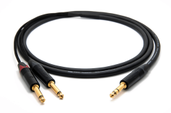 enoaudio Mogami 2930 Insert Cable | Neutrik 6.3mm TRS - TS (IN,OUT) | HiFi