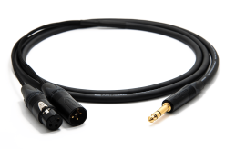 enoaudio Mogami 2930 Insert Cable | Neutrik 6.3mm TRS - XLR (IN,OUT) | HiFi