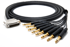 enoaudio Mogami 2932 8 Multicore Analog Snake Cable | D-Sub 25 - Neutrik 6.3mm TS | HiFi