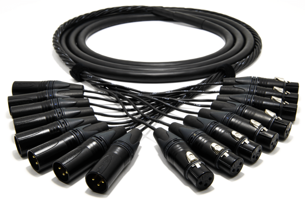 enoaudio Mogami 2932 8 Multicore Analog Snake Cable | Neutrik XLR male - XLR female | HiFi