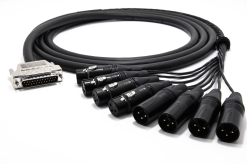 enoaudio Mogami 3162 Digital 8 Multicore Snake Cable AES/EBU 110 Ohm | D-Sub 25 - Neutrik XLR | HiFi