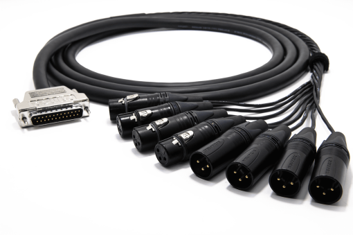 [B-Stock] enoaudio Mogami 3162 Digital 8 Multicore Snake Cable AES/EBU 110 Ohm | D-Sub 25 - Neutrik XLR | HiFi