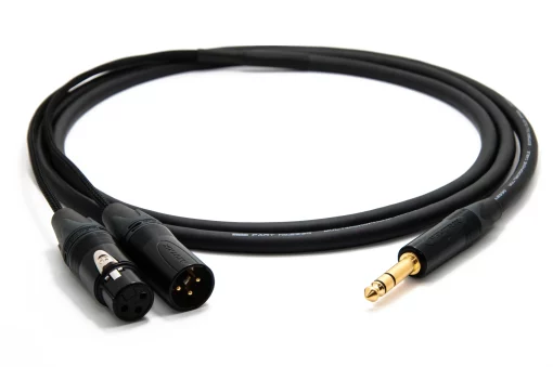[B-Stock] enoaudio Mogami 2930 Insert Cable | Neutrik 6.3mm TRS - XLR (IN,OUT) | HiFi