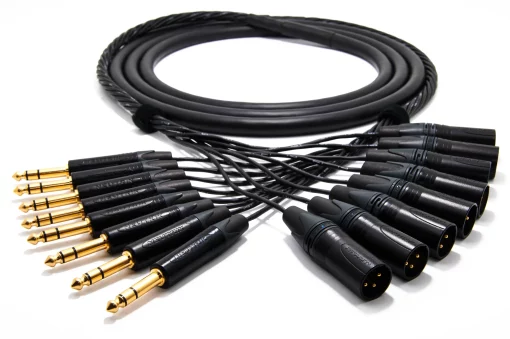 [B-Stock] enoaudio Mogami 2932 8 Multicore Analog Kabel | Neutrik Gold XLR male - Neutrik 6,3mm TRS klinke | HiFi